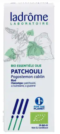 De Online Drogist Ladrôme patchouli olie bio 10ml aanbieding