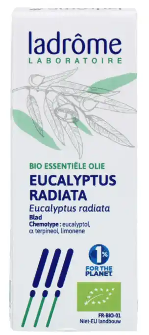 De Online Drogist Ladrôme eucalyptus radiata olie bio 10ml aanbieding