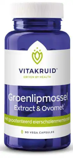 De Online Drogist Vitakruid groenlipmossel extract & ovomet 90vcp aanbieding