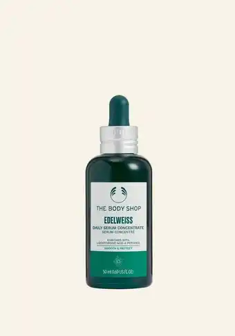 The Body Shop The body shop edelweiss daily serum concentrate 50 ml aanbieding