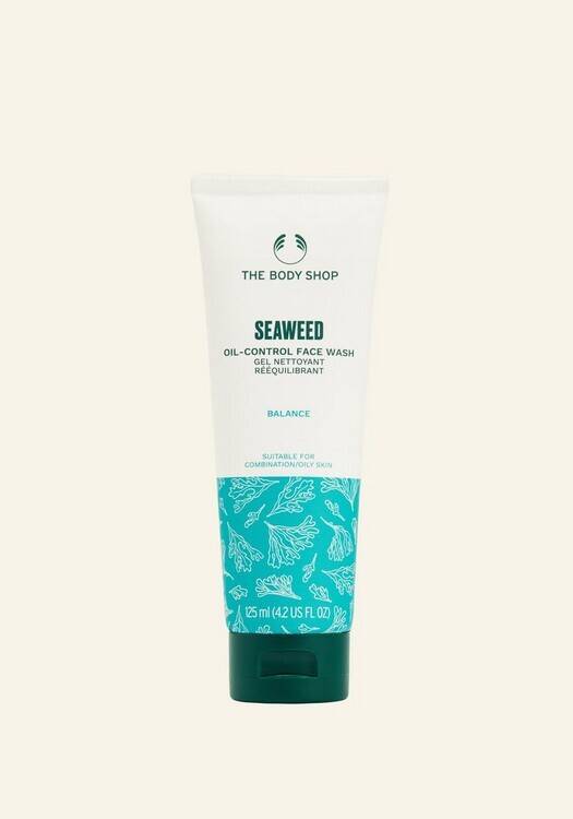 The body shop seaweed oilcontrol face wash 125 ml aanbieding bij The