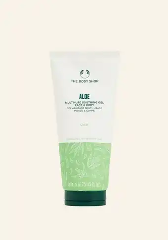 The Body Shop The body shop aloe multi-use soothing face & body gel 200 ml aanbieding