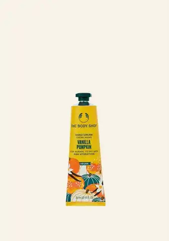 The Body Shop The body shop vanilla pumpkin hand cream 30 ml aanbieding