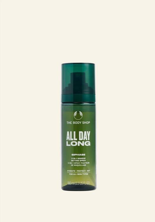 The body shop all day long setting spray 100 ml aanbieding bij The Body