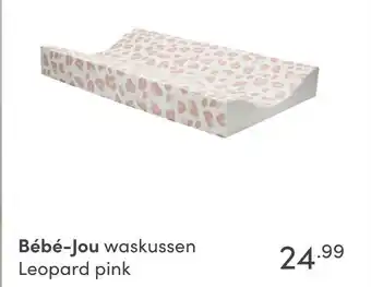 Baby & Tiener Bebe-Jou Waskussen Leopard pink aanbieding