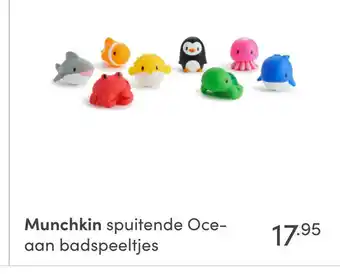 Baby & Tiener Munchkin Spuitende Oceaan badspeeltjes aanbieding