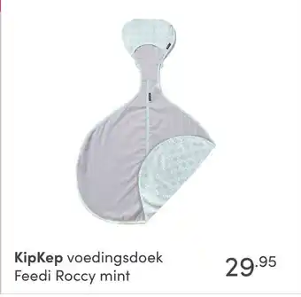 Baby & Tiener KipKep Voedingsdoek Feedi Roccy mint aanbieding