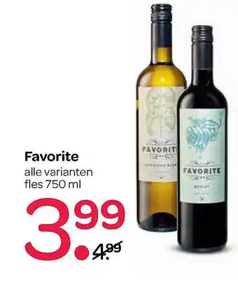 Spar Favorite 750ml aanbieding