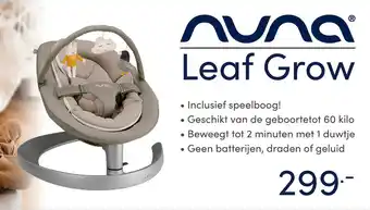 Baby & Tiener Nuna Leaf Grow aanbieding