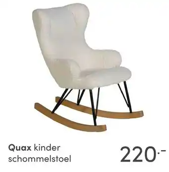 Baby & Tiener Quax Kinder schommelstoel aanbieding