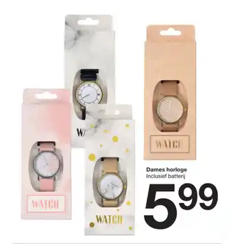 Zeeman Dames horloge aanbieding