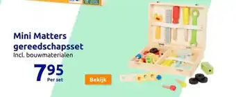 Action Mini Matters gereedschapsset aanbieding