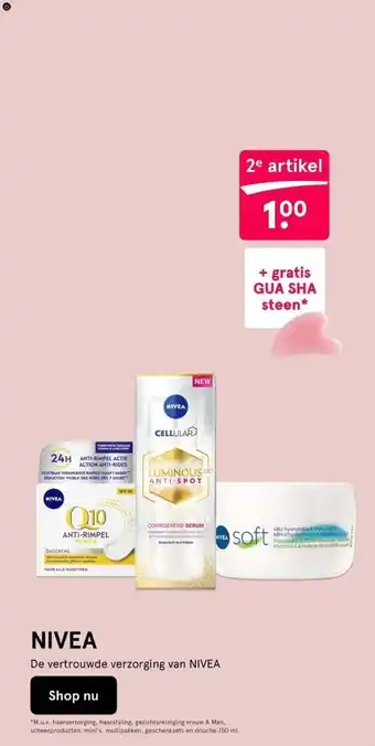 Etos NIVEA aanbieding