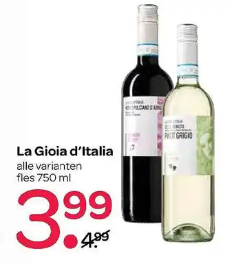 Spar La Gioia D'Italia 750ml aanbieding