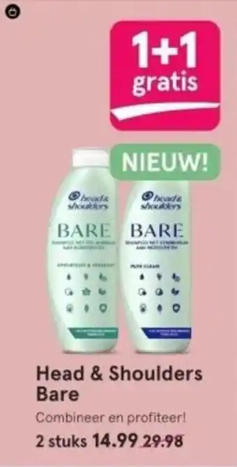 Etos Head & Shoulders Bare aanbieding