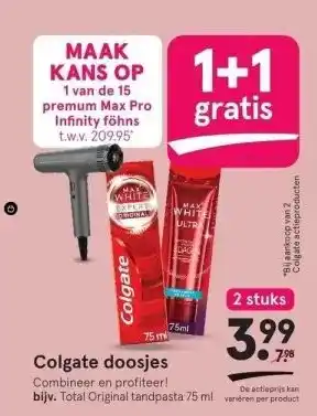 Etos Colgate doosjes aanbieding