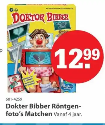 Marskramer Dokter Bibber Röntgen-foto's Matchen Vanaf 4 jaar. aanbieding