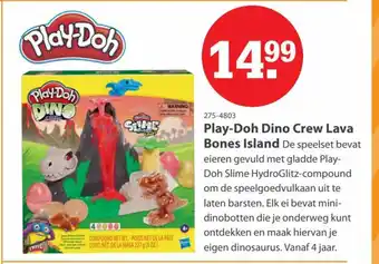 Marskramer Play-Doh Dino Crew Lava Bones Island aanbieding