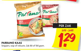 Dekamarkt Parrano Kaas 80/100g aanbieding