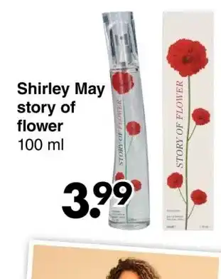 Wibra Shirley may story of flower 100 ml aanbieding