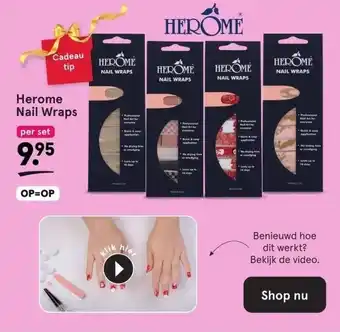 Etos Herome nail wraps aanbieding