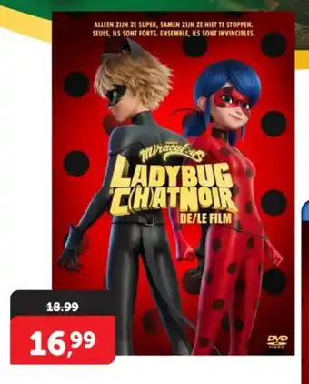 Boekenvoordeel Ladybug & Cat Noir DVD aanbieding