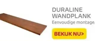 Praxis Duraline wandplank aanbieding