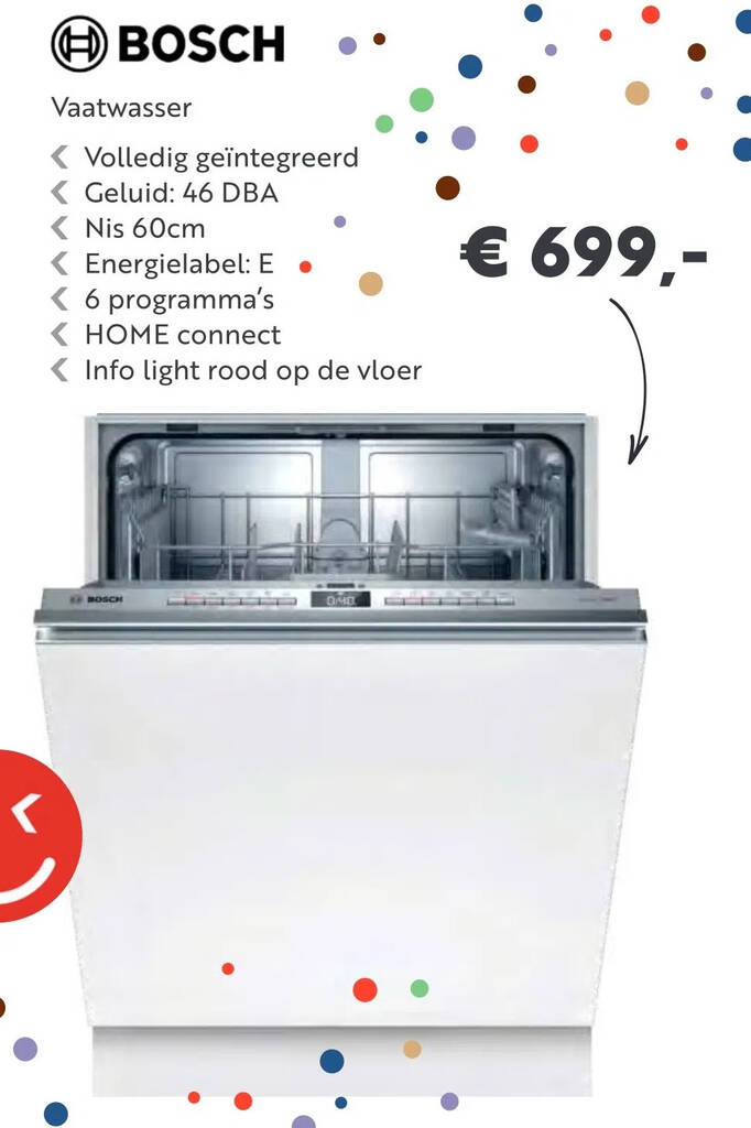 (h) bosch vaatwasser aanbieding bij Superkeukens