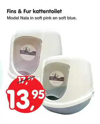 Jumper Fins & Fur kattentoilet aanbieding