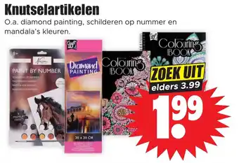 Dirk Knutselartikelen aanbieding
