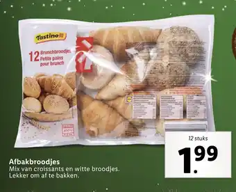 Lidl Afbakbroodjes 12 stuks aanbieding