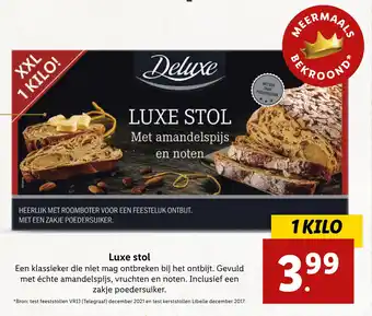 Lidl Luxe stol 1 kilo aanbieding