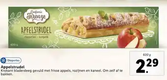 Lidl Appelstrudel 600 g aanbieding