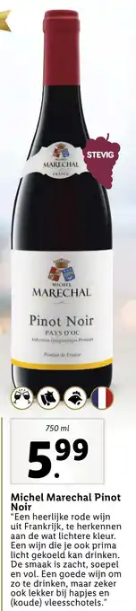 Lidl Michel Marechal Pinot Noir 750 ml aanbieding