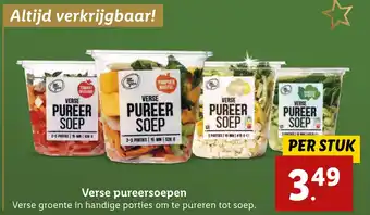 Lidl Verse pureersoepen aanbieding