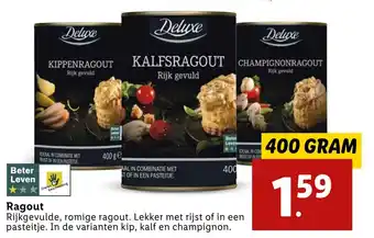 Lidl Ragout 400 gram aanbieding