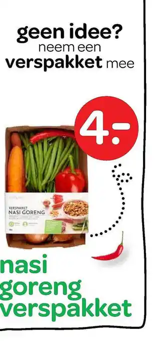 Spar Nasi Goreng Verspakket aanbieding