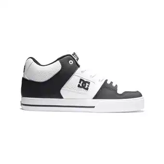 Spartoo Sneakers dc shoes pure mid adys400082 white/black/white (wbi) aanbieding