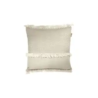 Spartoo Kussens malagoon offwhite fringe cushion aanbieding