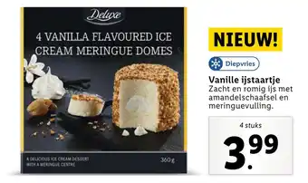 Lidl Vanille ijstaartje aanbieding