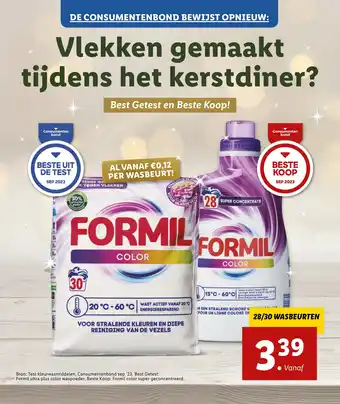 Lidl Formil Color aanbieding