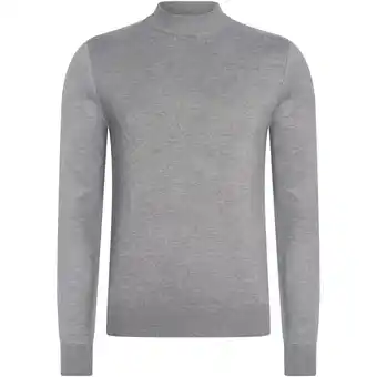 Spartoo Sweater mario russo turtle neck trui grijs aanbieding