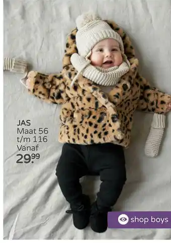 Prenatal Jas Bruin En Zwart aanbieding