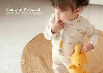 Prenatal Baby Pyjama Of Peuter Pyjama aanbieding