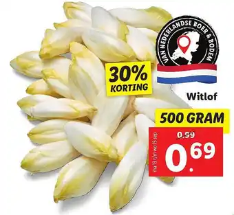 Lidl Witlof 30% Korting aanbieding