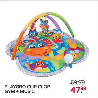 Prenatal Playgro Clip Clop Gym + Music aanbieding