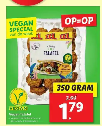 Lidl Vegan Falafel aanbieding