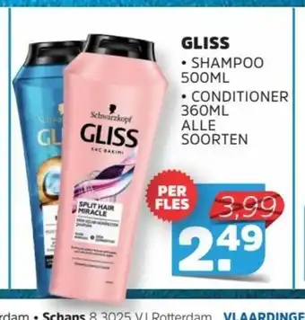 Sahan Supermarkten GLISS aanbieding