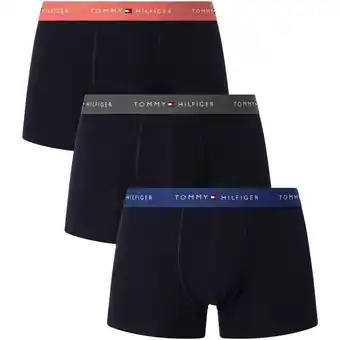 Spartoo Boxers tommy hilfiger set van 3 signature essentials trunks aanbieding