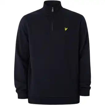 Spartoo Sweater lyle & scott sweatshirt met kwartrits aanbieding